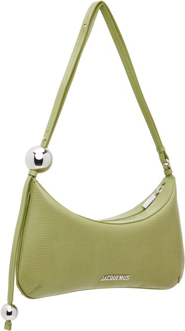 Skuldertaske Jacquemus Jacquemus La Croisière 'The Large Bisou Perle' Shoulder Bag Grøn | 25E251BA410-3235, 1