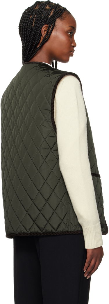 Vest Burberry Burberry Quilted Vest Grøn | 8108400, 2