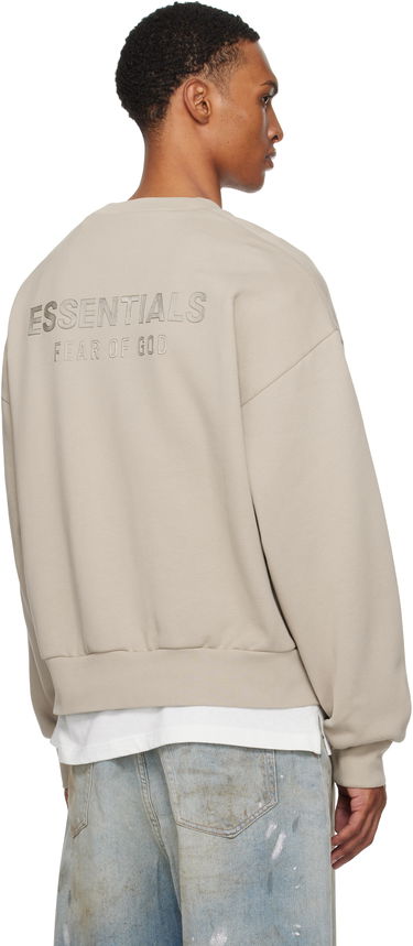 Sweatshirt Fear of God ESSENTIALS Fleece Crewneck Sweatshirt Beige | 192SP252041F, 2