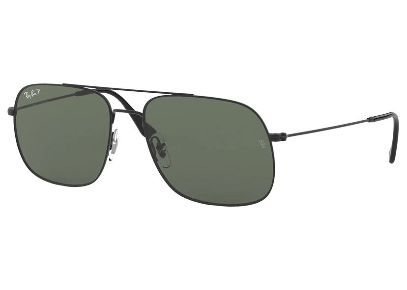 Solbriller Ray-Ban Square Sunglasses RB3595 Grøn | RB3595