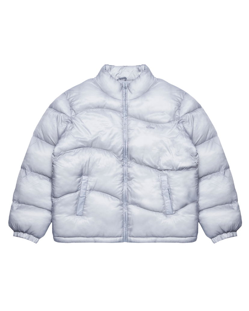 Puffer jakke Dime Classic Ripstop Puffer Jacket Grå | DIMEHO242SIL
