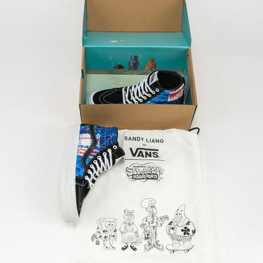 Sneakers og sko Vans Sponge Bob by Sandy Liang x SK8 - Hi 38 DX PW Blå | VN0A54FB9ZP1, 5