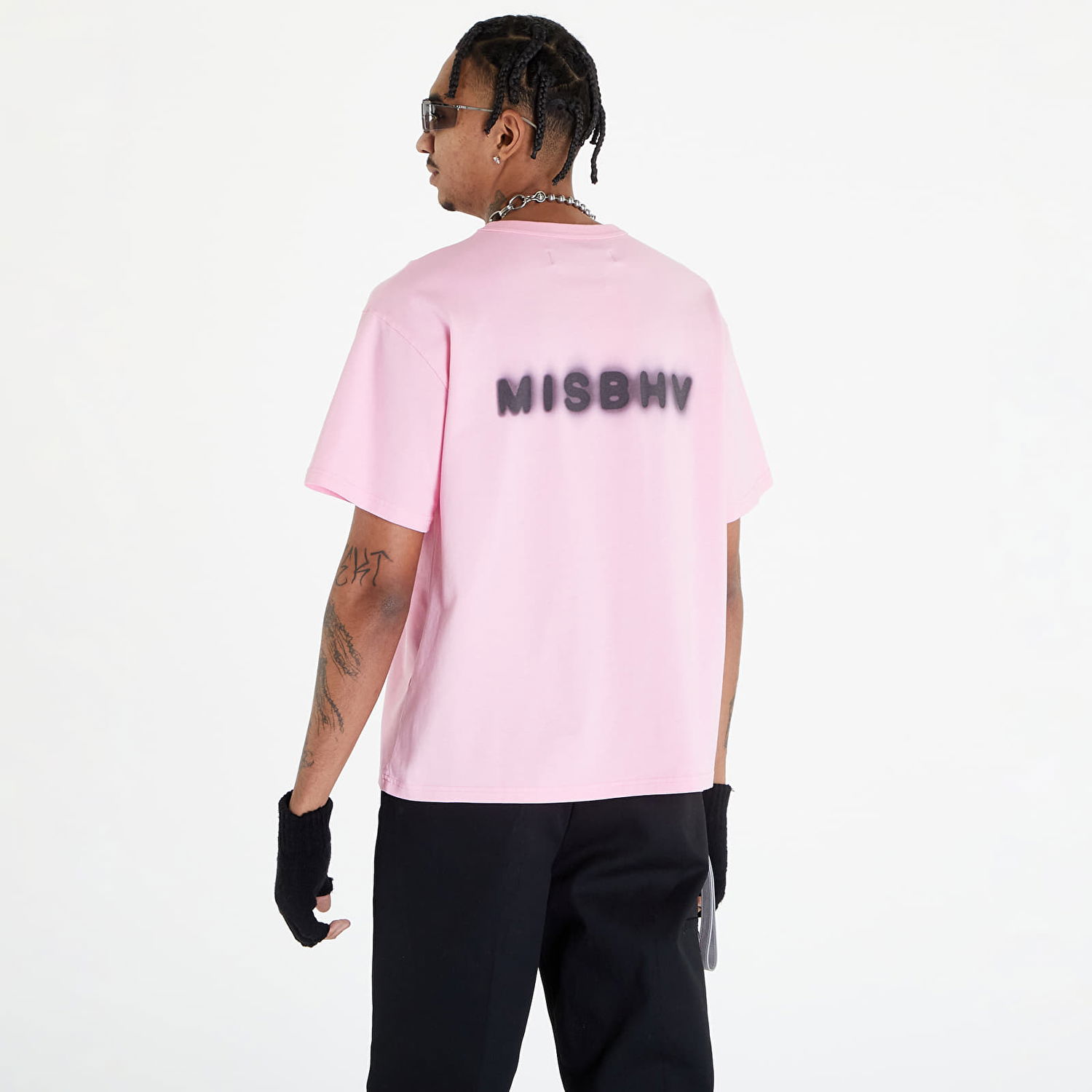 T-shirt MISBHV Community Vintage T-Shirt Lyserød | 240M115, 1