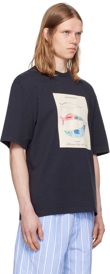 T-shirt Jacquemus Jacquemus 'The Marino' T-Shirt Hvid | 25E255JS319-2102, 4