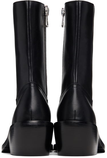 Sneakers og sko Dries Van Noten Dries Van Noten Zip Boots Sort | 252-021706-102, 1