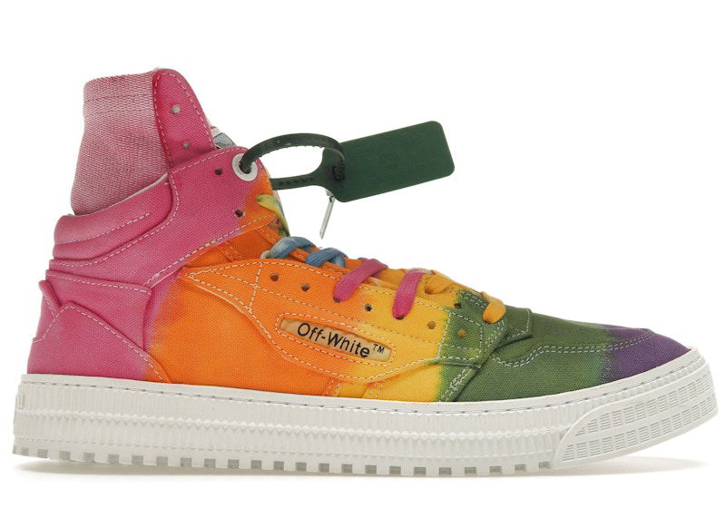 Sneakers og sko Off-White Off Court 3.0 Multi-Color Tie-Dye Flerfarvet | OMIA065S22FAB0018400