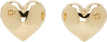 Øreringe Anine Bing ANINE BING Heart Earrings Metalisk | A-15-10448-GLD1, 0