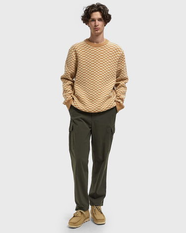 Sweater Patagonia Recycled Wool-Blend Checkered Sweater Beige | 50655-FTGO, 2