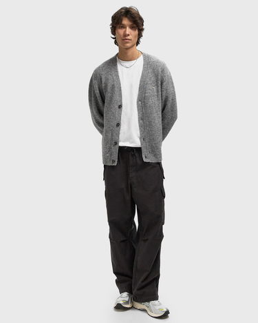 Sweater Edmmond Studios Duck Patch V-Neck Knit Cardigan Grå | 325-60-05850, 2