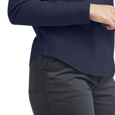 T-shirt Allbirds Merino Wool Long Sleeve T-Shirt, Size XS Mørkeblå | A12115W, 1