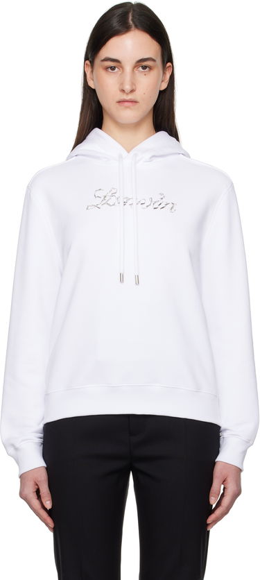 Sweatshirt LANVIN Lanvin Bead Embroidered Hoodie Hvid | RW-HO9003-J176-P25, 0