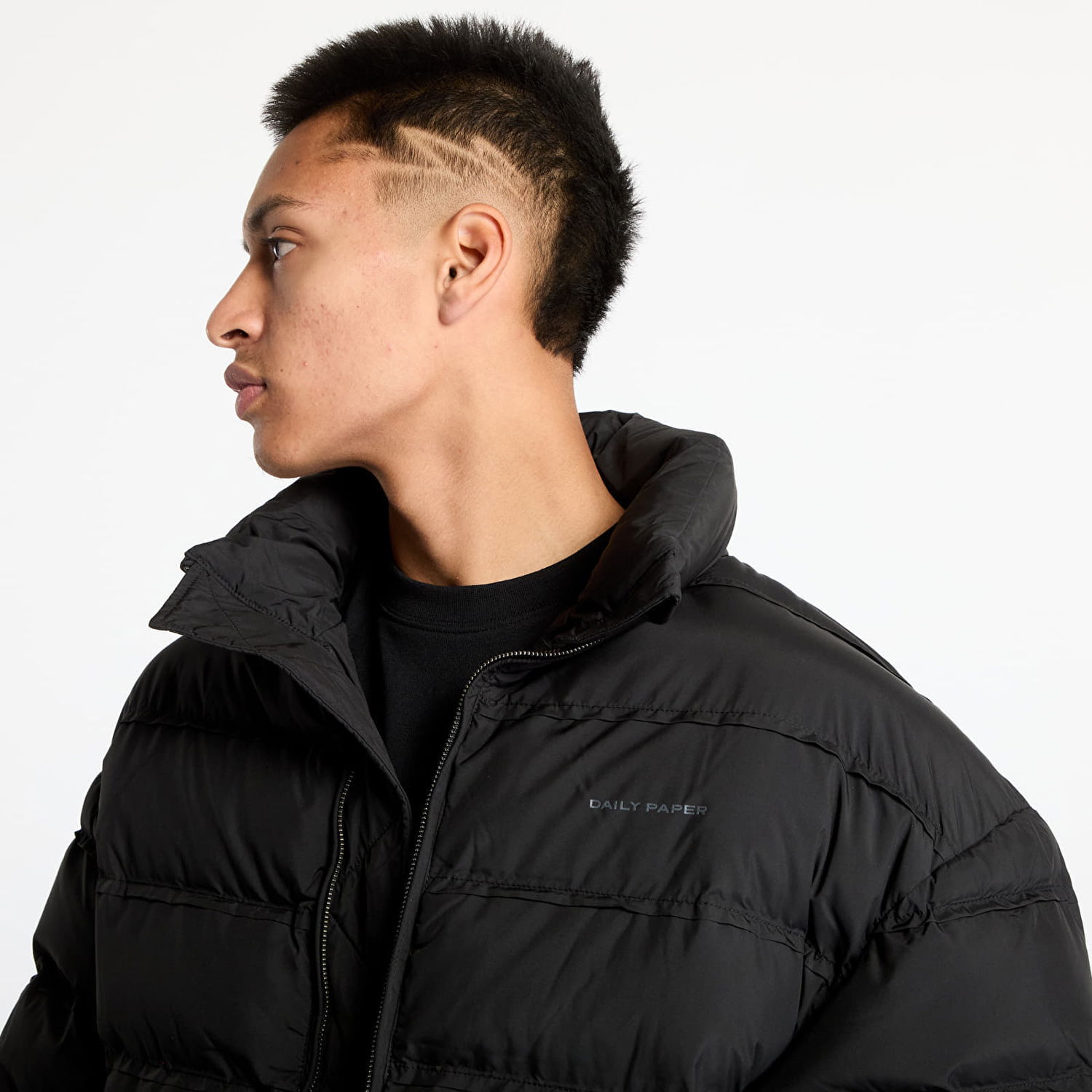 Puffer jakke DAILY PAPER Relaxed Short Puffer Jacket Sort | 2423005, 1