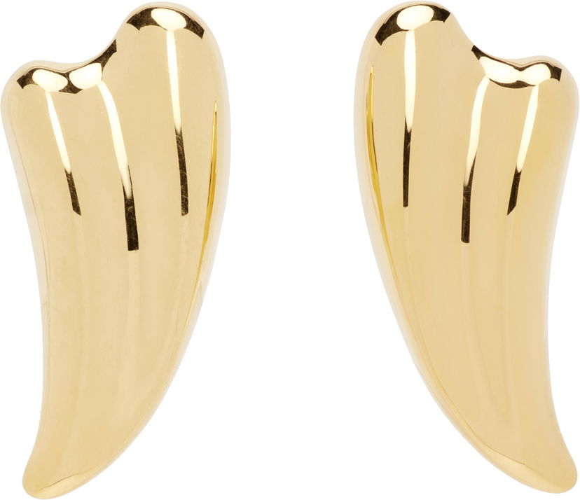 Øreringe Tom Ford TOM FORD Liza Gold Clip-on Earrings Gul | JW148-AMT001X