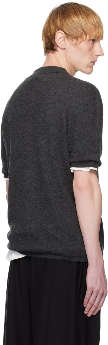 Sweater The Row The Row Isao Knit Polo Grå | 947-Y498, 2