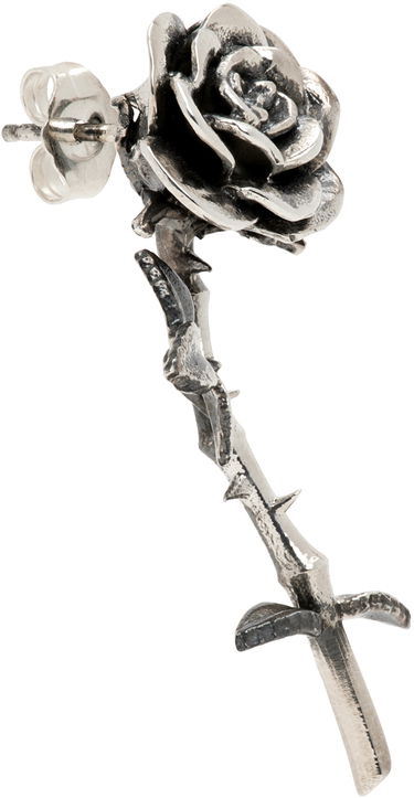 Øreringe Enfants Riches Déprimés Silver Rose Single Earring Metalisk | 140-198, 1