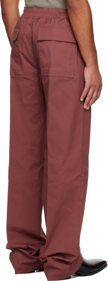 Bukser Rick Owens Concordians Dietrich Drawstring Trousers Bourgogne | RU02E1378 TE, 2