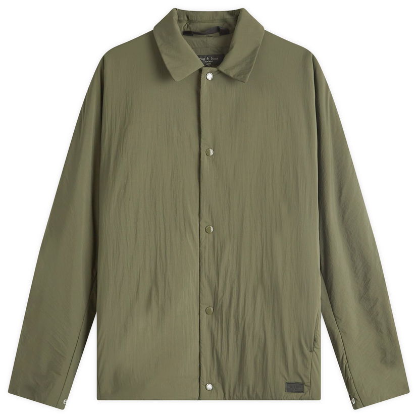 Vindjakke rag & bone Henderson Down Filled Overshirt Grøn | MBW24F2009DHML