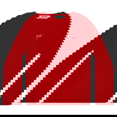 T-shirt Comme des Garçons PLAY Crewneck Rød | az n068 051 4, 1