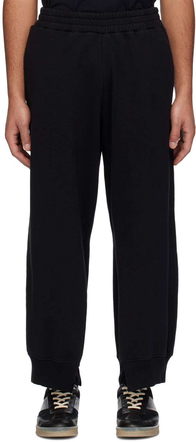 Joggingbukser Maison Margiela MM6 Side Slit Sweatpants Sort | S52KA0489 S25537