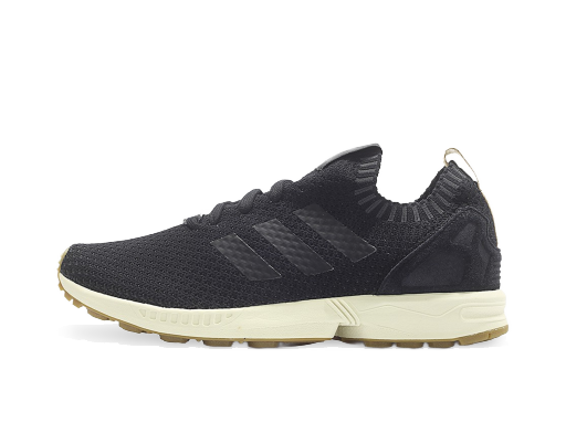 Sneakers og sko adidas Originals ZX Flux Primeknit Black Gum Sort | BA7371