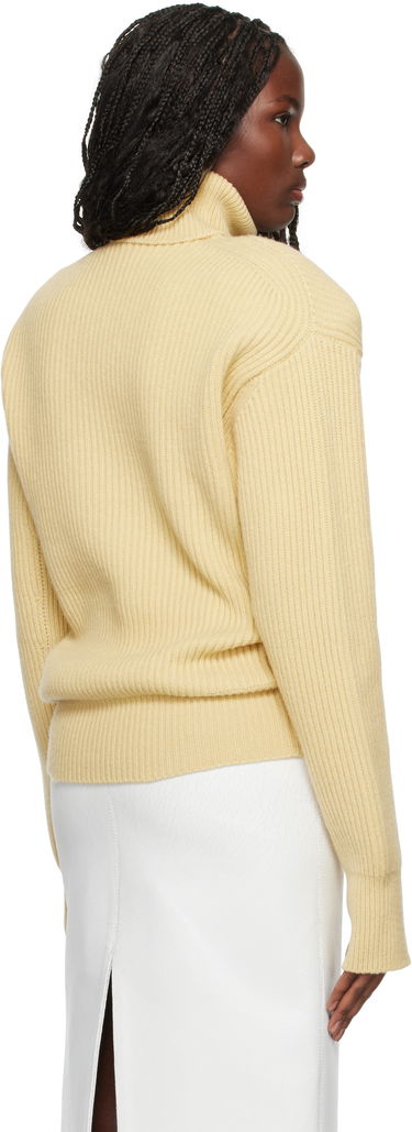 Sweater Stella McCartney Long-Sleeve Turtleneck Sweater Gul | 6K08703S2528, 2