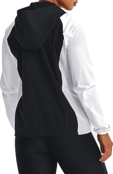 Vindjakke Under Armour Hooded Woven Mesh Full-Zip Jacket Flerfarvet | 1365966-001, 1