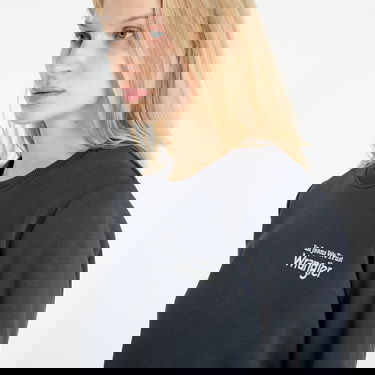 Sweatshirt Wrangler Regular Sweat Faded Black Sort | 112356510, 1
