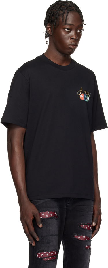T-shirt AMIRI Pool Cue Graphic T-Shirt Beige | AMJYTE1135, 4
