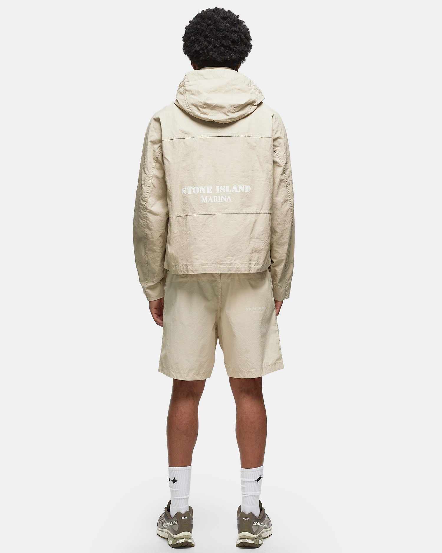 Vindjakke Stone Island Windbreaker Beige | 8015418X1.V0091, 1