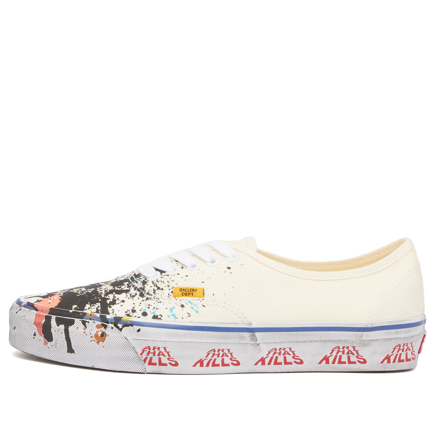 Sneakers og sko Vans x Gallery Dept. OTW Authentic Reissue 44 UK 11 Hvid | VN000SJKEM2, 0