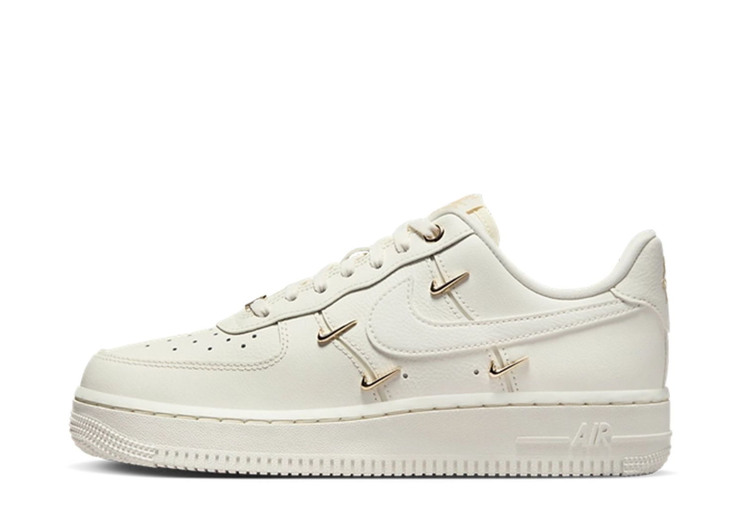 Sneakers og sko Nike Air Force 1 '07 LX CN "Gold Swooshes" Hvid | FV3654-111, 1