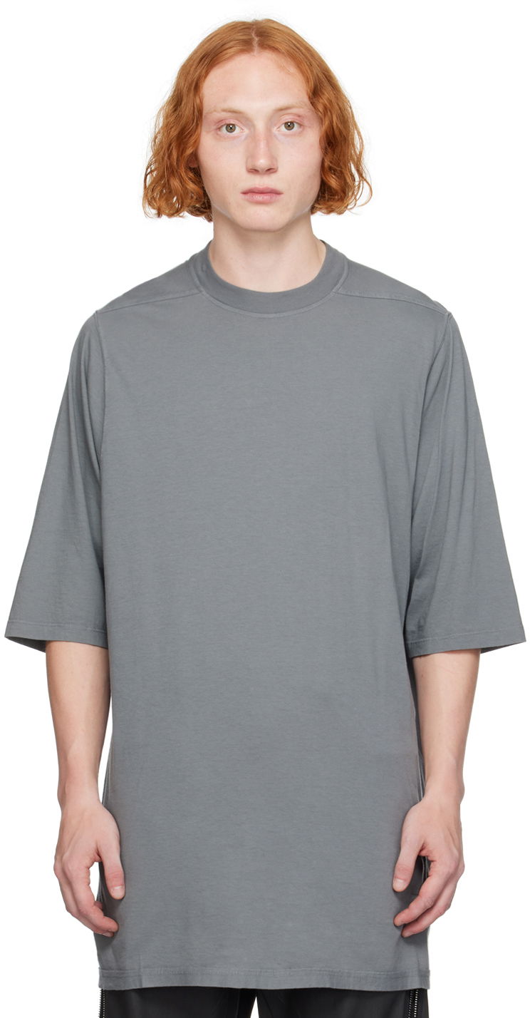 T-shirt Rick Owens Jumbo T-Shirt Grå | DU02D2274 RN