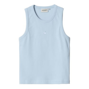 Tanktop Carhartt WIP Carhartt WIP Philips Ribbed Tank Top Blå | I034624_8, 0