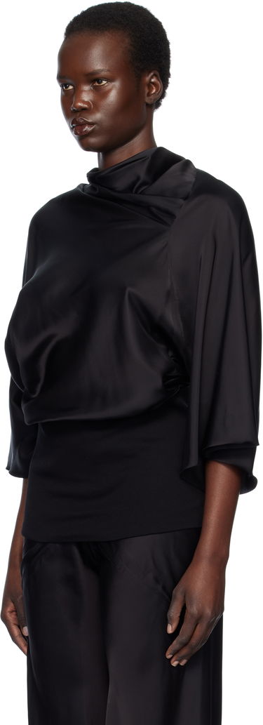 Skjorte Rick Owens Rick Owens Hollywood Cylinder Top Sort | RP01E7231 SCH, 3