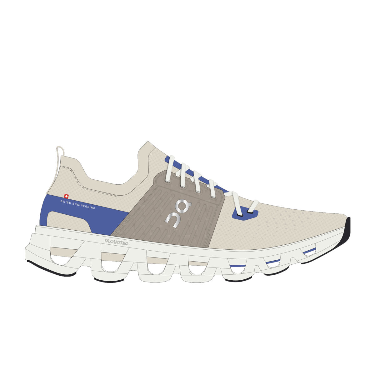 Sneakers og sko On Running Cloudswift 4 Beige | 3MF10133347, 0