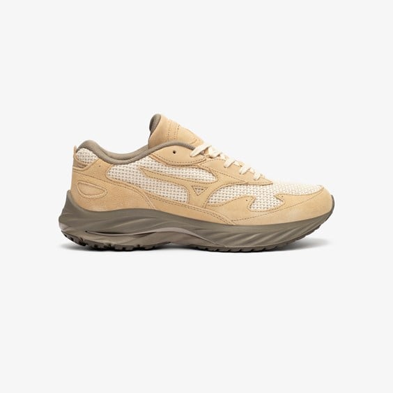 Sneakers og sko Mizuno Beams Wave x Rider Beta Mojave Desert - US 11.5 Beige | D1GD232801, 1