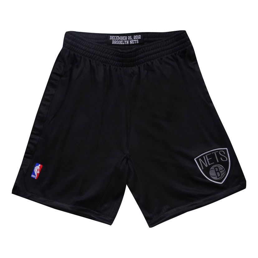 Shorts Mitchell & Ness Mitchell & Ness Brooklyn Nets Christmas Day Shorts Sort | ASHR4965-BNE12PPPBLCK