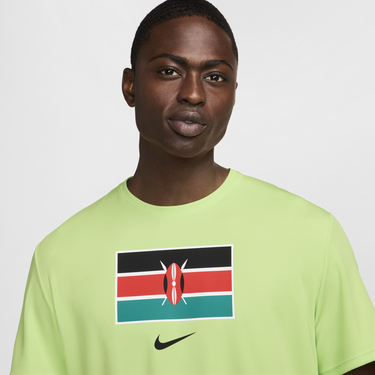 T-shirt Nike Dri-FIT Team Kenya Miler Grøn | FN6601-305, 3