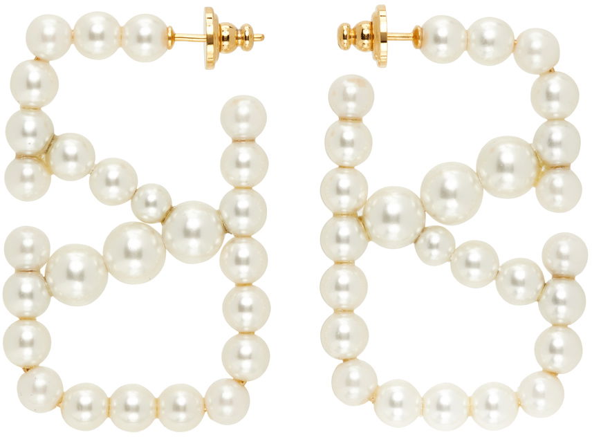 Øreringe Valentino Garavani VLogo Signature Pearl Earrings Metalisk | 3W2J0T82DHC, 0