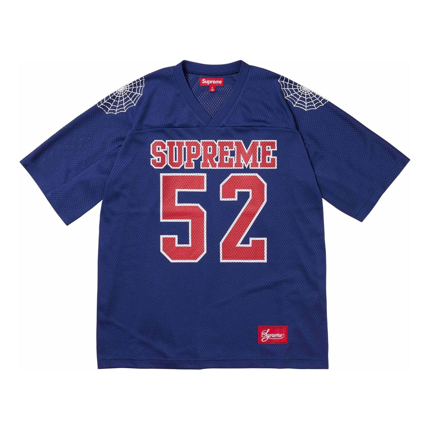 Jersey Supreme Spiderweb Football Jersey Blå | SUP-SS24-094, 0