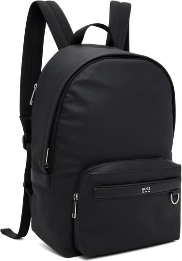Rygsæk BOSS BOSS Smooth & Structured Backpack Sort | 50548779, 1