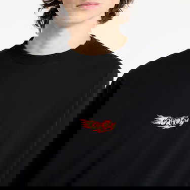 T-shirt Marcelo Burlon Marcelo Burlon County Flame Boxy T-Shirt Sort | CMAA05AS25JER0071025, 2
