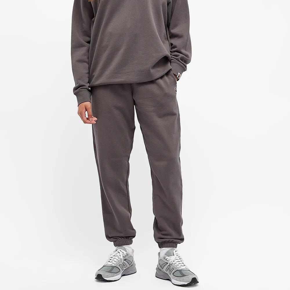 Joggingbukser BAPE Ape Head One Point Oversized Sweat Pant Grå | 001PTH802502L-CHA, 0