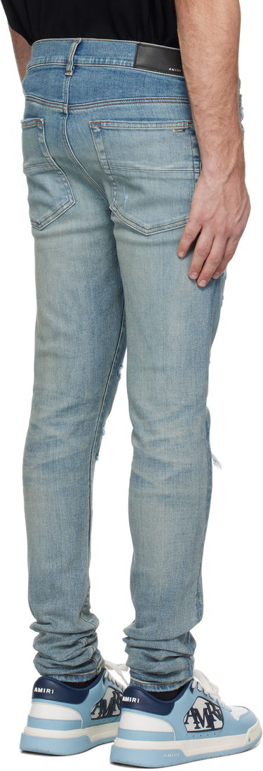 Jeans AMIRI Quad Repaired Skinny Jeans Sort | AMDNSY1100, 2