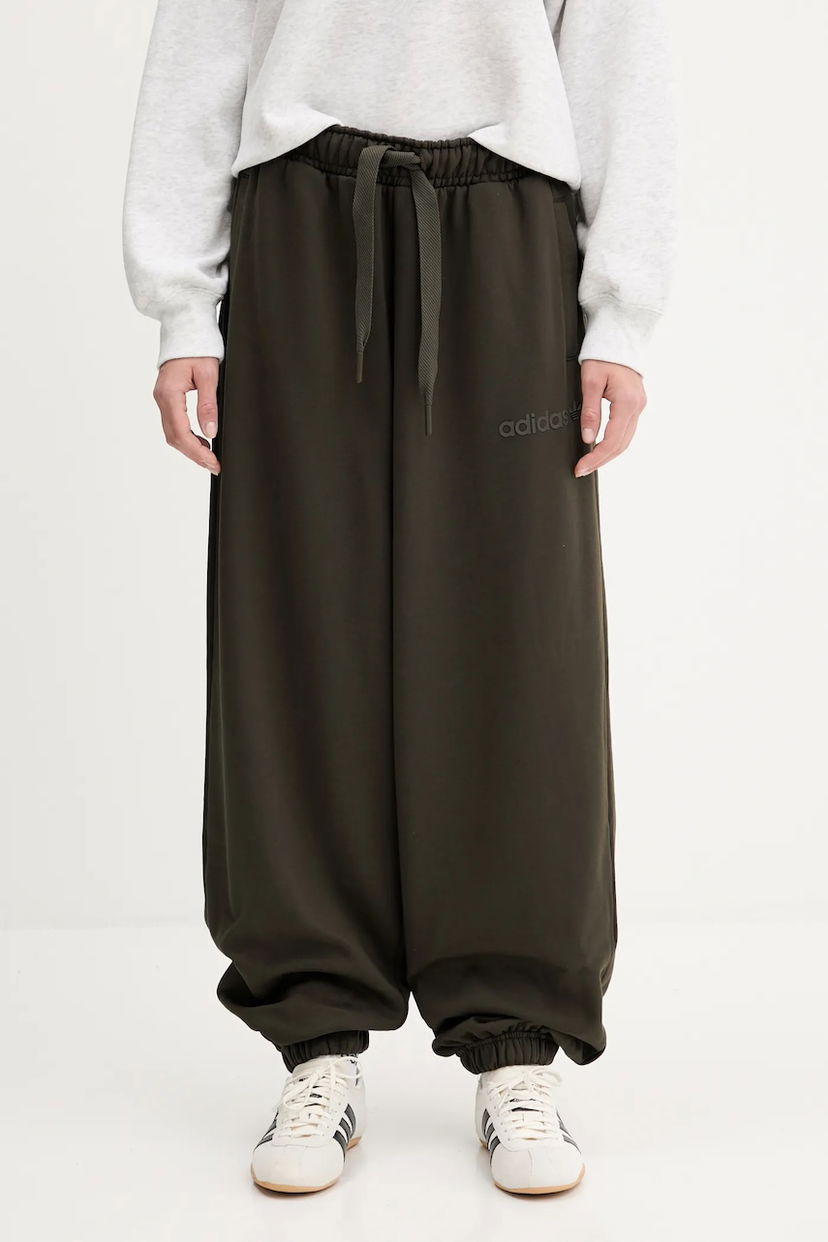 Joggingbukser adidas Originals adidas Originals Essentials Wide-Leg Sweatpants Grøn | JW0988