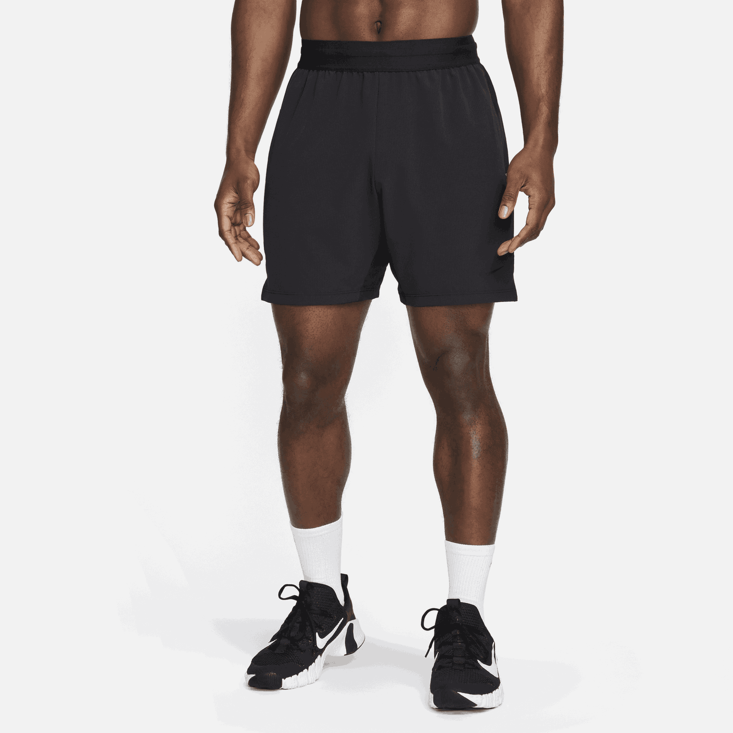 Shorts Nike 18cm fitness Flex Rep 4.0 Sort | FN3004-010, 0