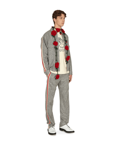 Bukser Wales Bonner Charlie Tailored Trousers Grå | MA21TR01-TWE101D 900, 5