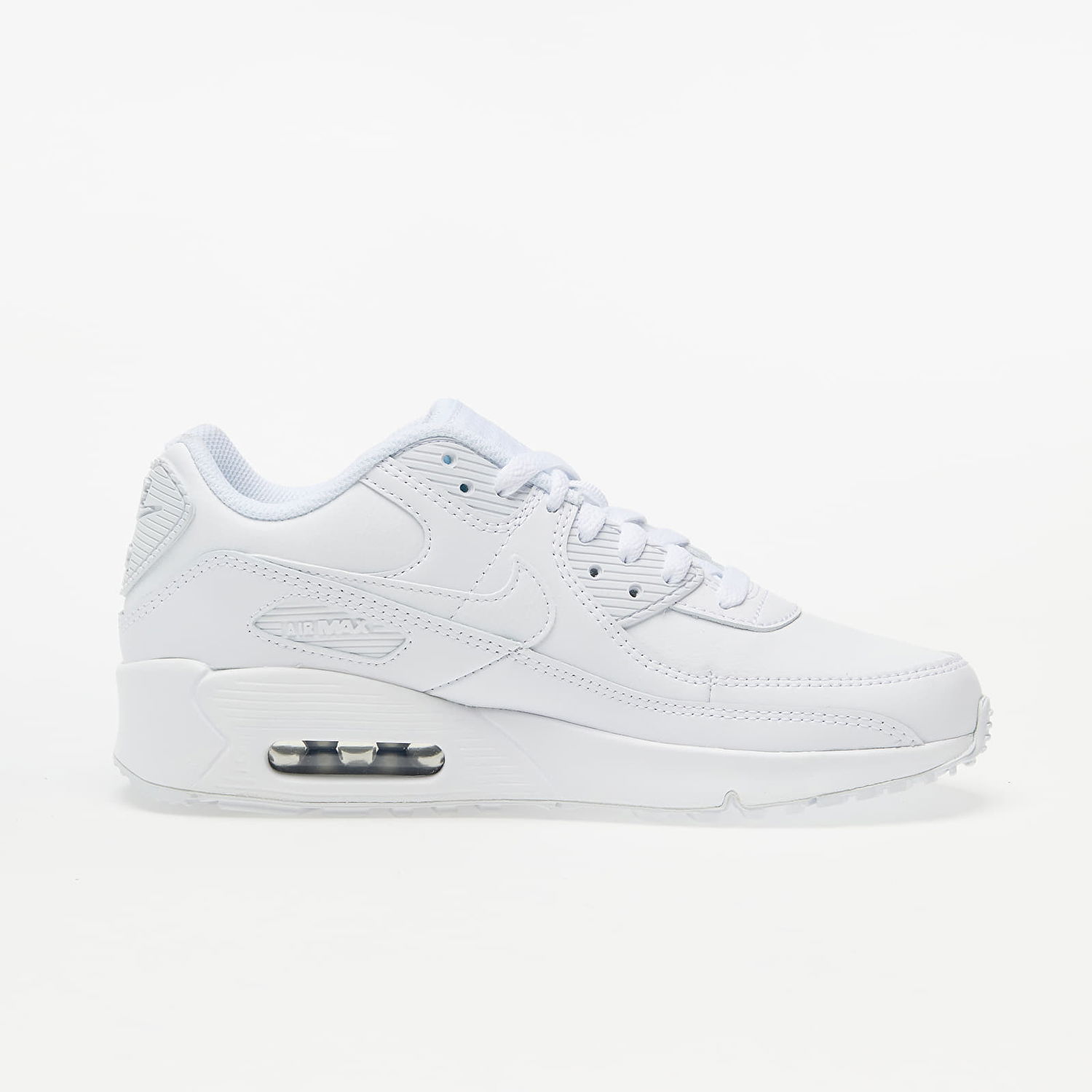 Sneakers og sko Nike Air Max 90 Leather GS Hvid | CD6864-100, 1