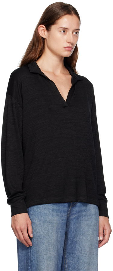 Sweater rag & bone Rag & Bone Knit V-Neck Polo Sort | WCC24FT021JY21, 1