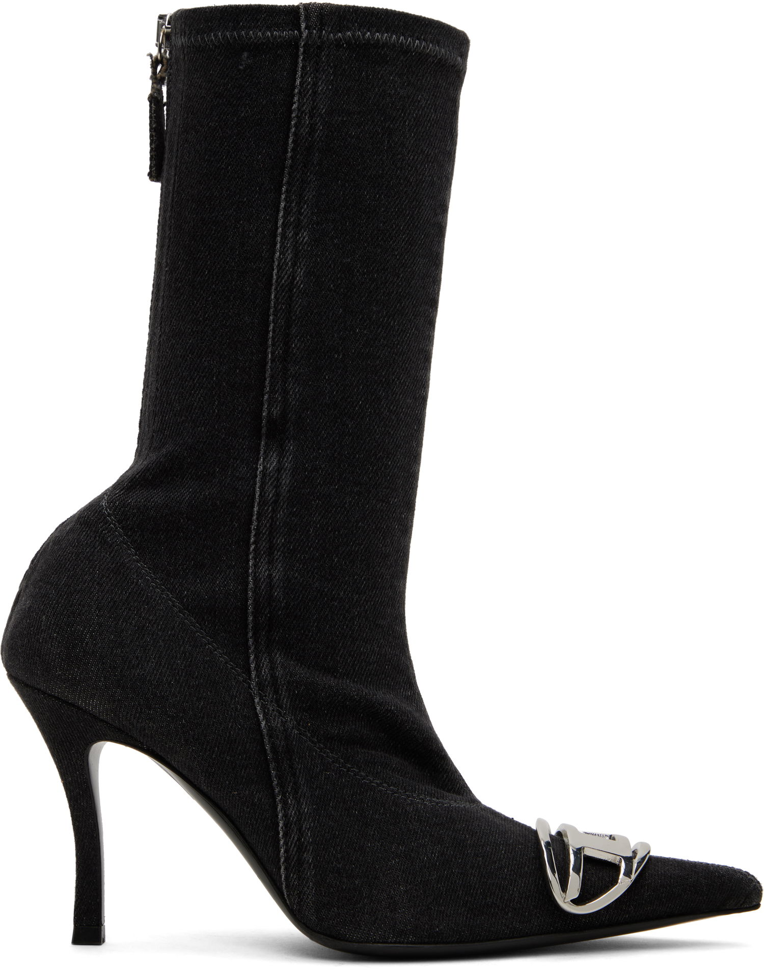 Sneakers og sko Diesel D-Venus Ab D Boots Sort | Y03413 P6078, 0